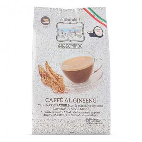 16 Capsule compatibili a modo mio caffè Ginseng Condorelli